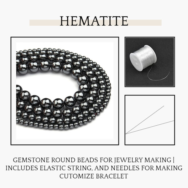 Natural Hematite AAA Beads