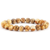 8MM Picture Jasper Stone Natural AAA Bracelet