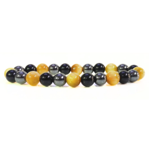 Gold Triple Protection Natural AAA Bracelet