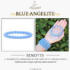 Blue Angelite Natural AAA Bracelet