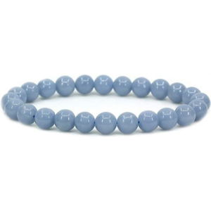 Blue Angelite Natural AAA Bracelet