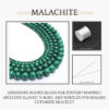 Malachite Natural AAA Beads