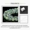 Info-Gemaltic-52.jpg Prehnite Natural AAA Beads