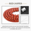 Red Jasper Natural AAA Beads