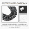 Info-Gemaltic-Recovered-4.jpg Snowflakes Obsidian Natural AAA Beads For Bracelet