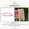 Kunzite Stone Natural AAA Bracelet