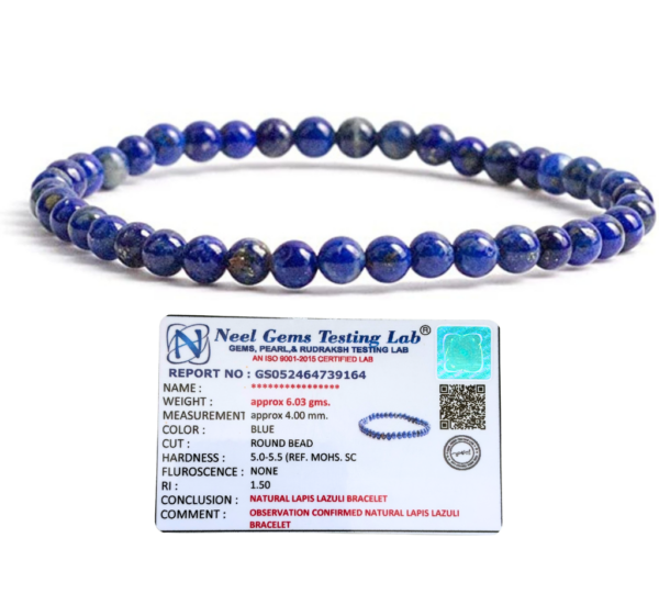 Lapis Lazuli Stone Natural AAA Bracelet