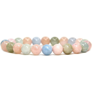 Morganite Beryl Aquamarine Stone Natural AAA Bracelet