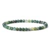 Moss Agate Stone Natural AAA Bracelet