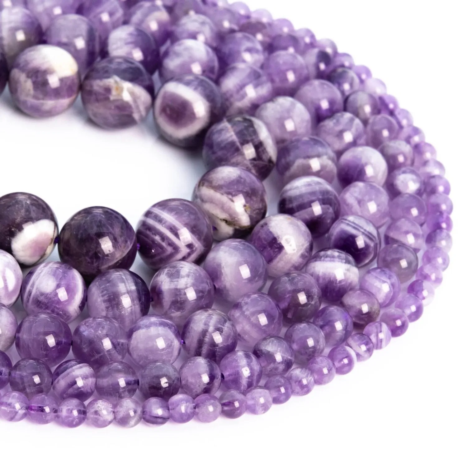 edited-image African Amethyst Natural AAA Beads For Bracelet Necklace DIY Jewelry Making Design