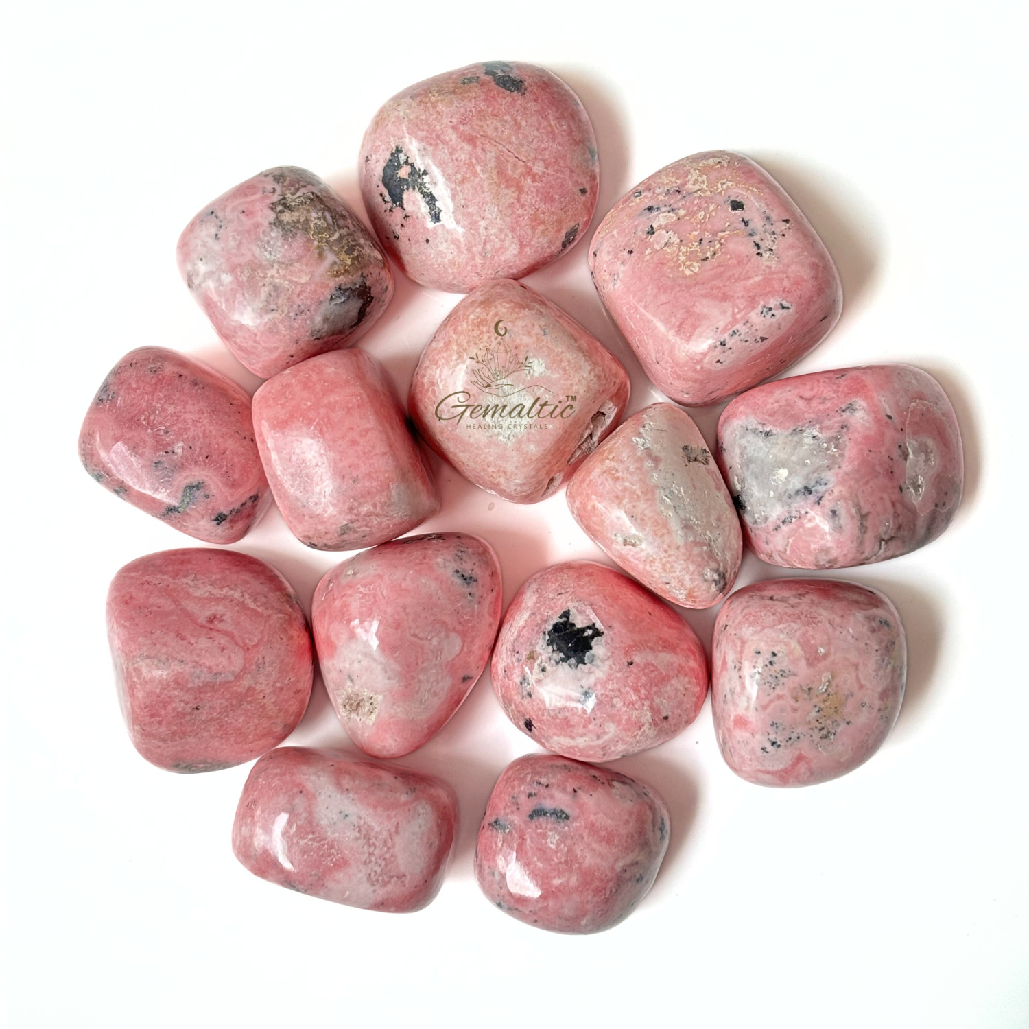 3 Rhodochrosite Tumbled Stone
