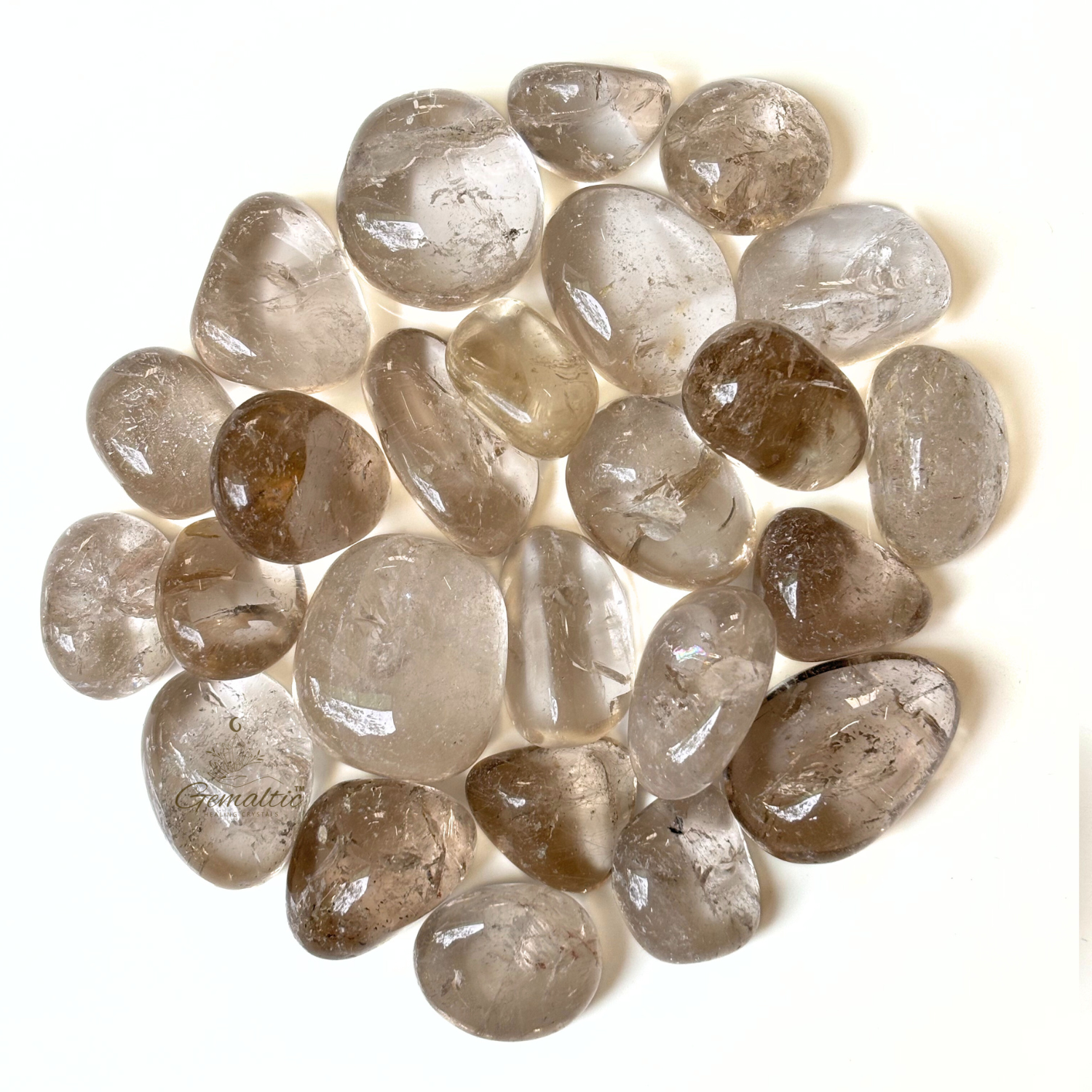 3 Smokey Quartz Tumbled Stone