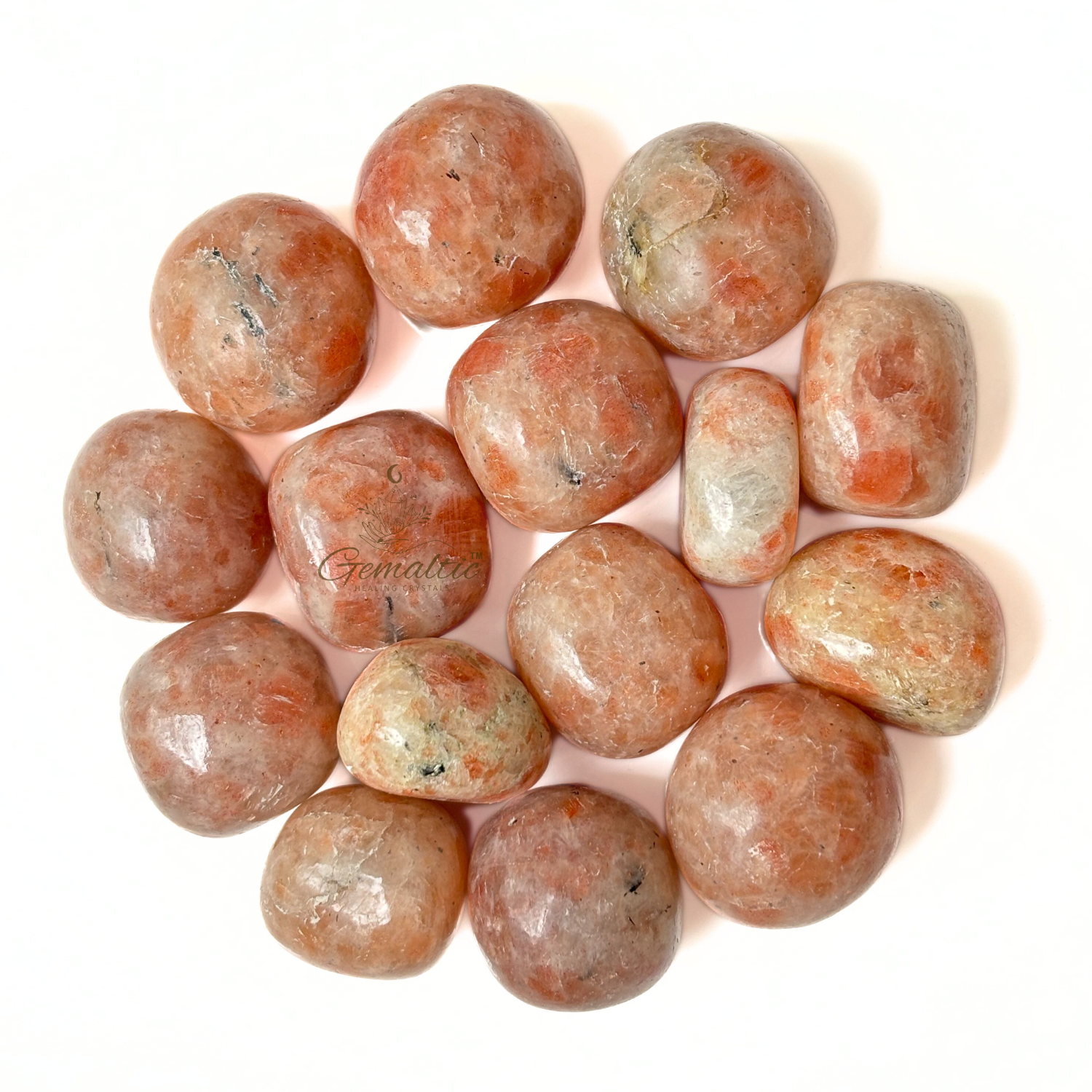 3 Sunstone Tumbled Stone