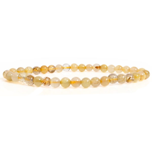 Golden Rutile Quartz Natural AAA Bracelet