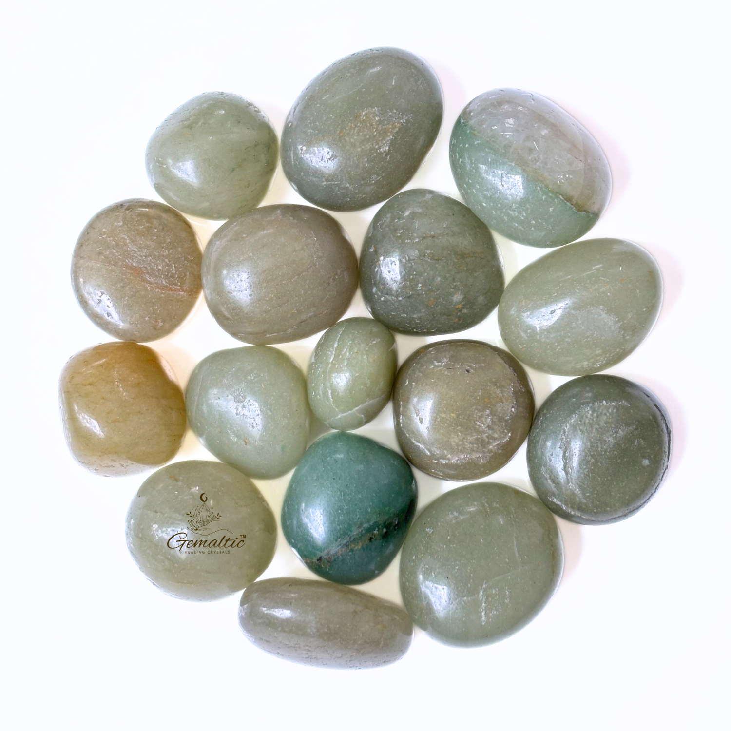 3 Green Aventurine Tumbled Stone