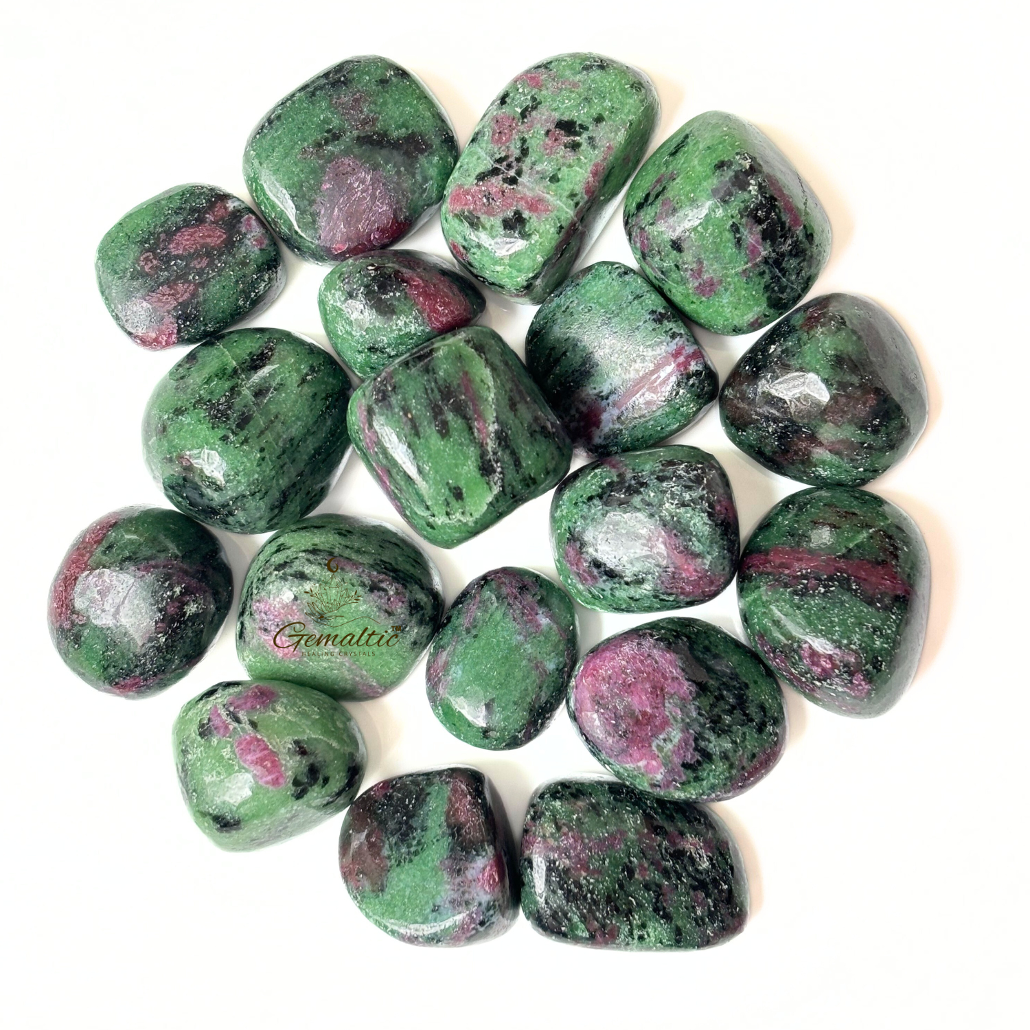 3 Ruby Zoisite Tumbled Stone