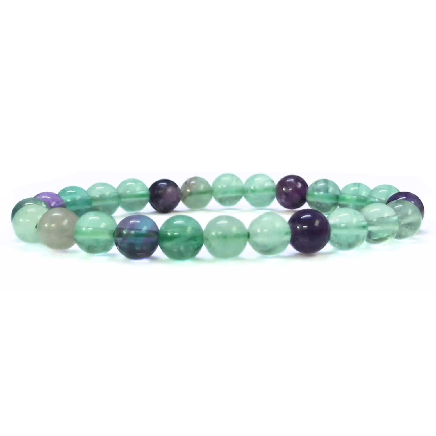 8MM Fluorite Natural AAA Bracelet