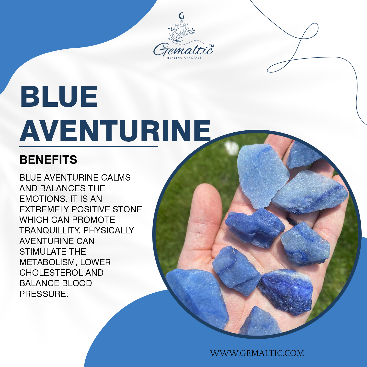 Blue-Aventurine Blue Aventurine Raw Stone