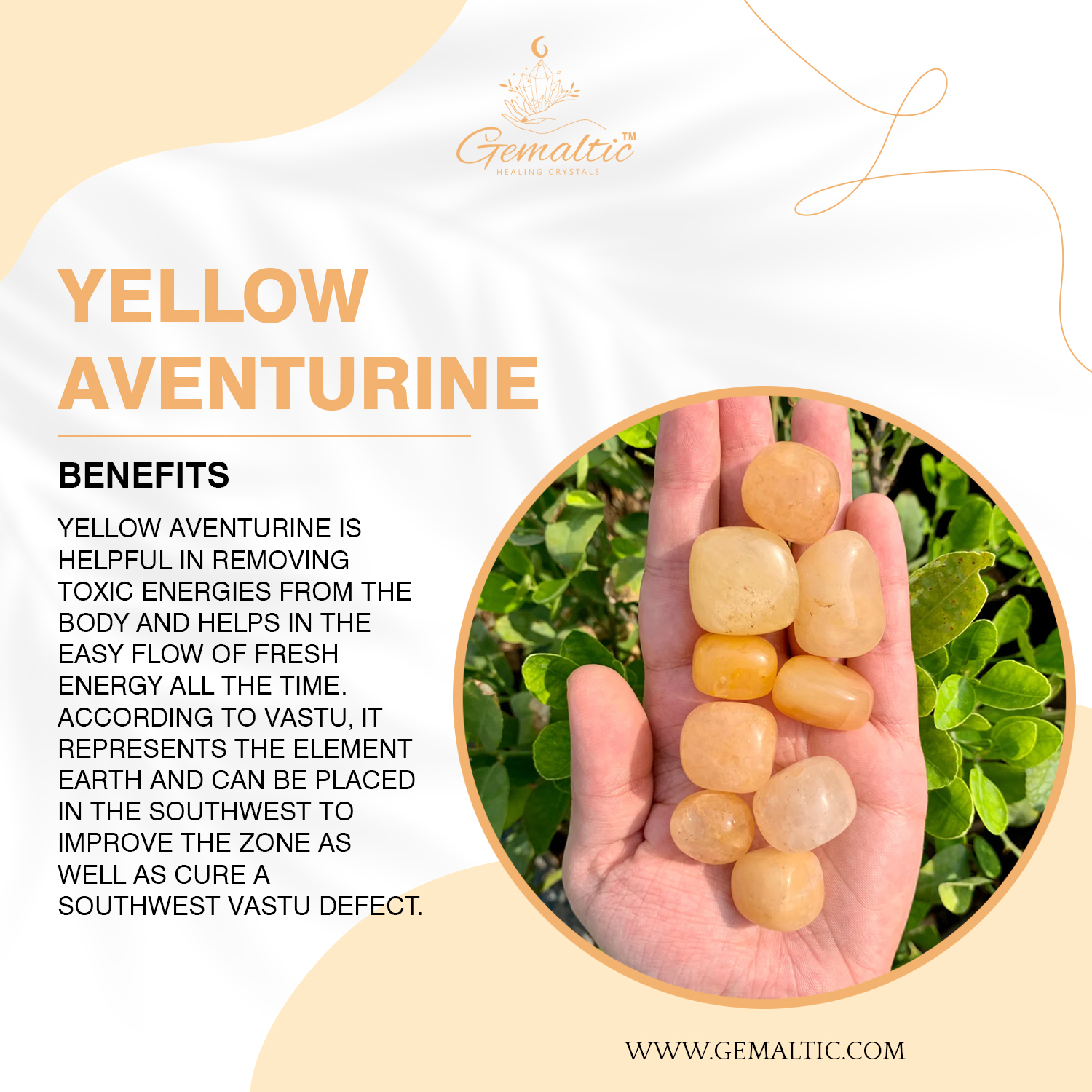Yellow-Aventurine Yellow Aventurine Raw Stone