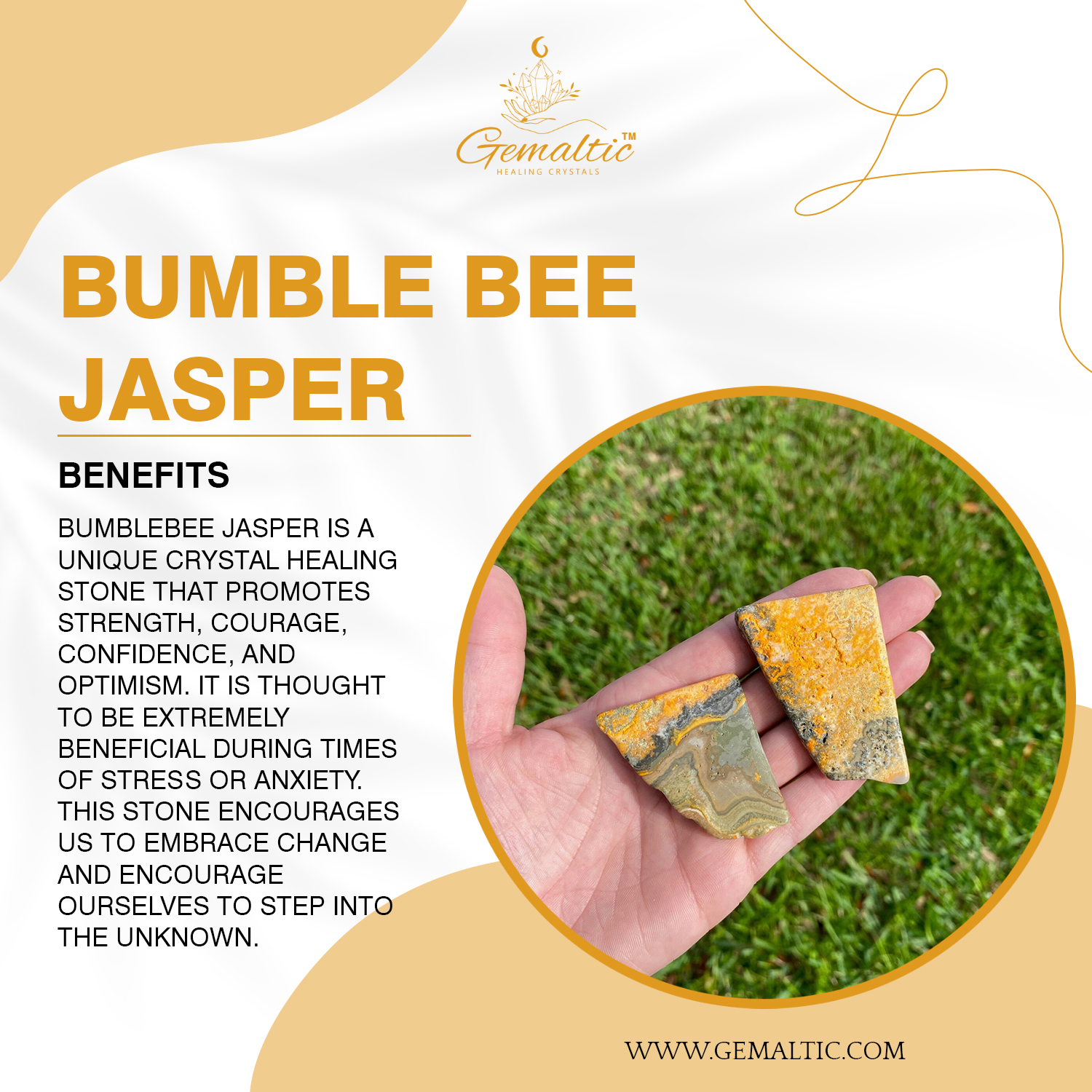 Bumble-Bee-Jasper Bumblebee Jasper Raw Stone
