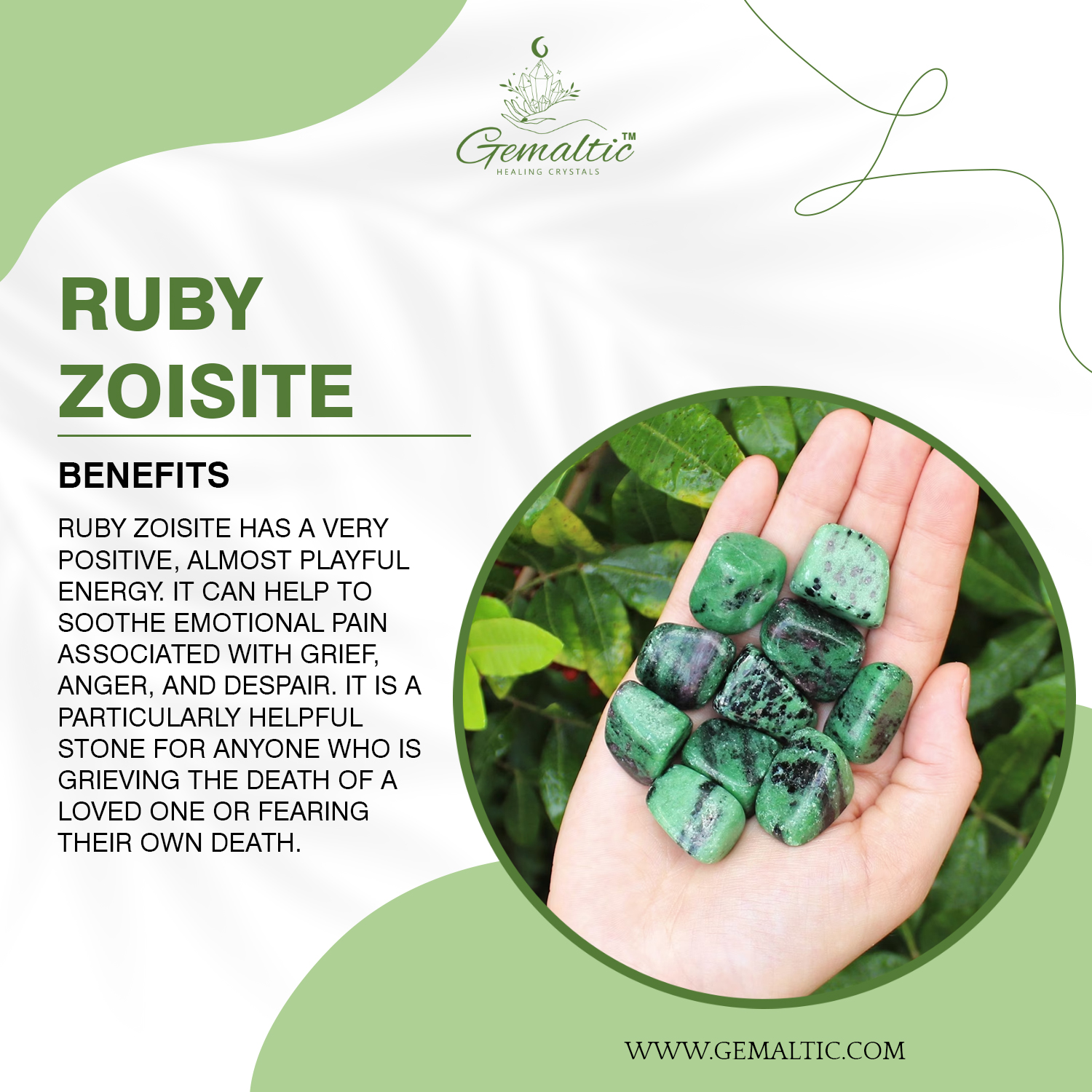 Ruby-Zoisite Ruby Zoisite Raw Stone