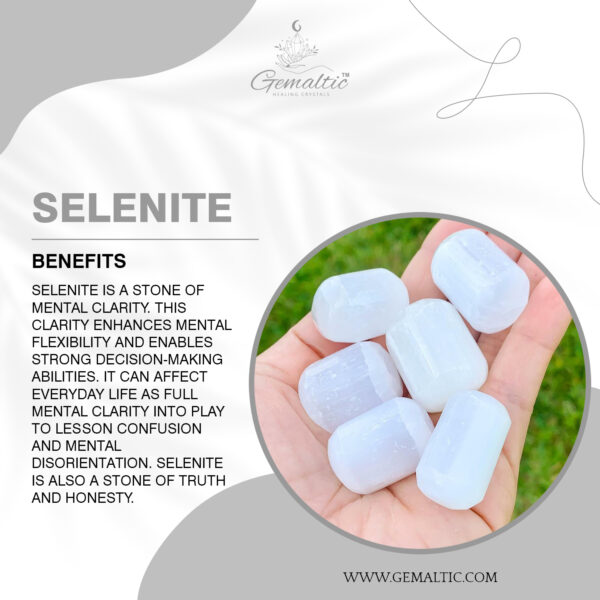 Selenite Tumbled Stone