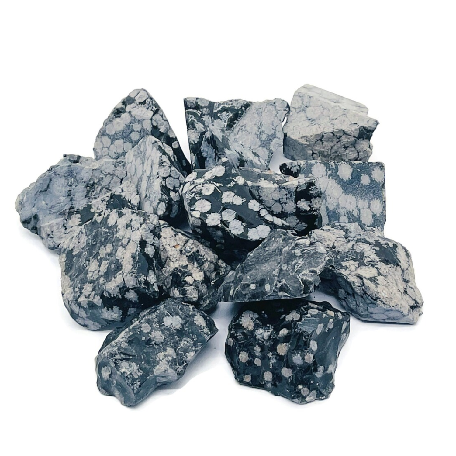 Snowflake Obsidian Snowflake Obsidian Raw Stone