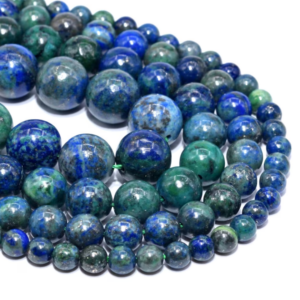 Azurite Natural AAA Beads For Bracelet