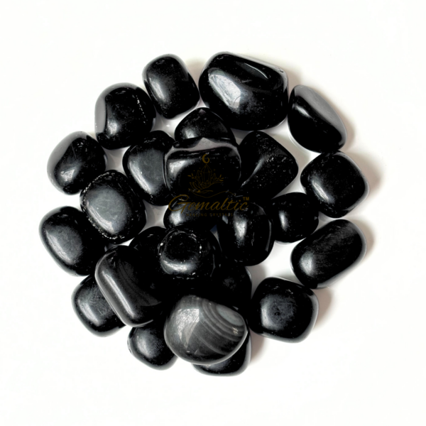 Black Obsidian Tumbled Stone