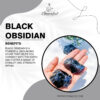 Black Obsidian Tumbled Stone