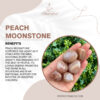 Peach Moonstone Raw Stone