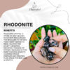 Rhodonite Raw Stone