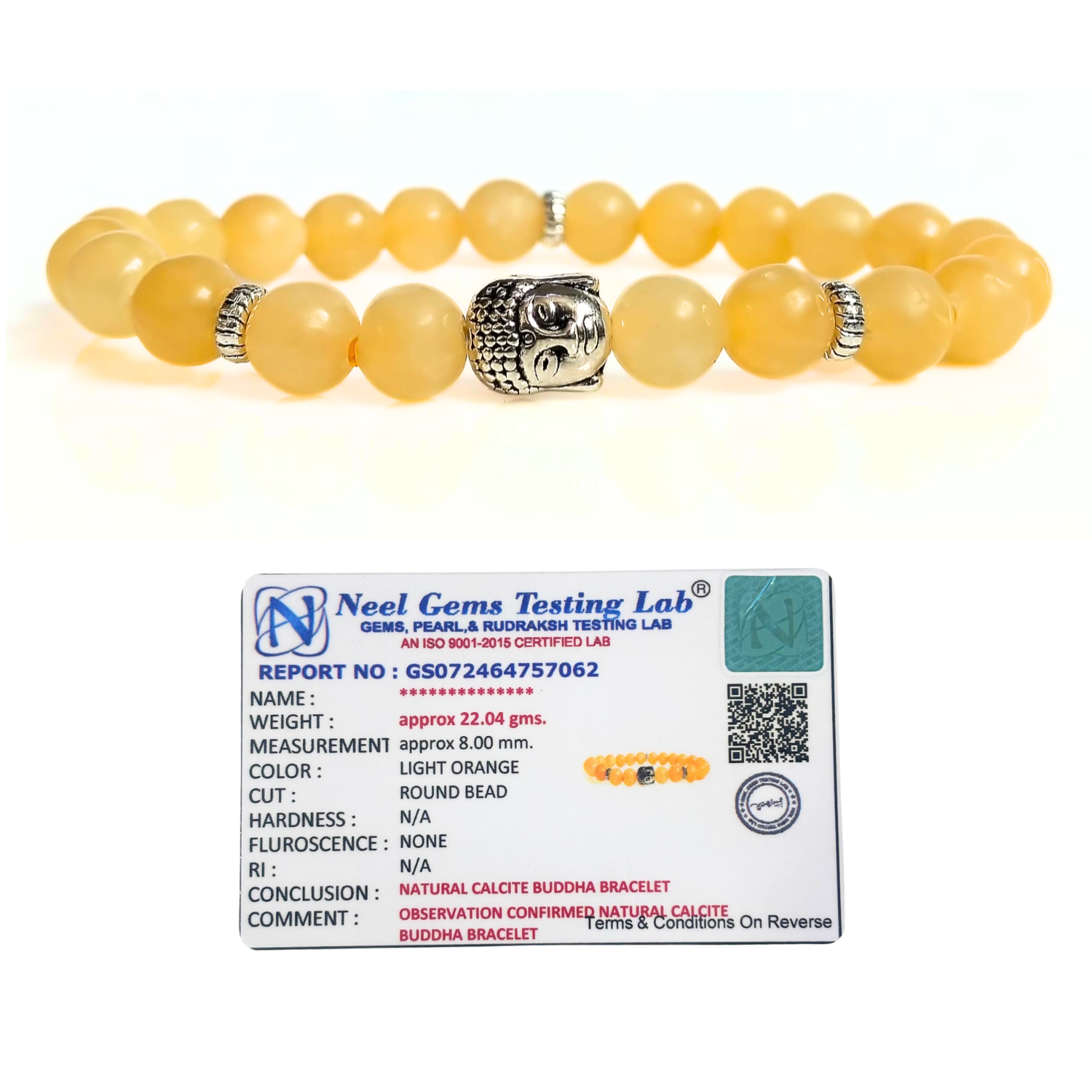 Calcite Calcite With Buddha Head 8MM