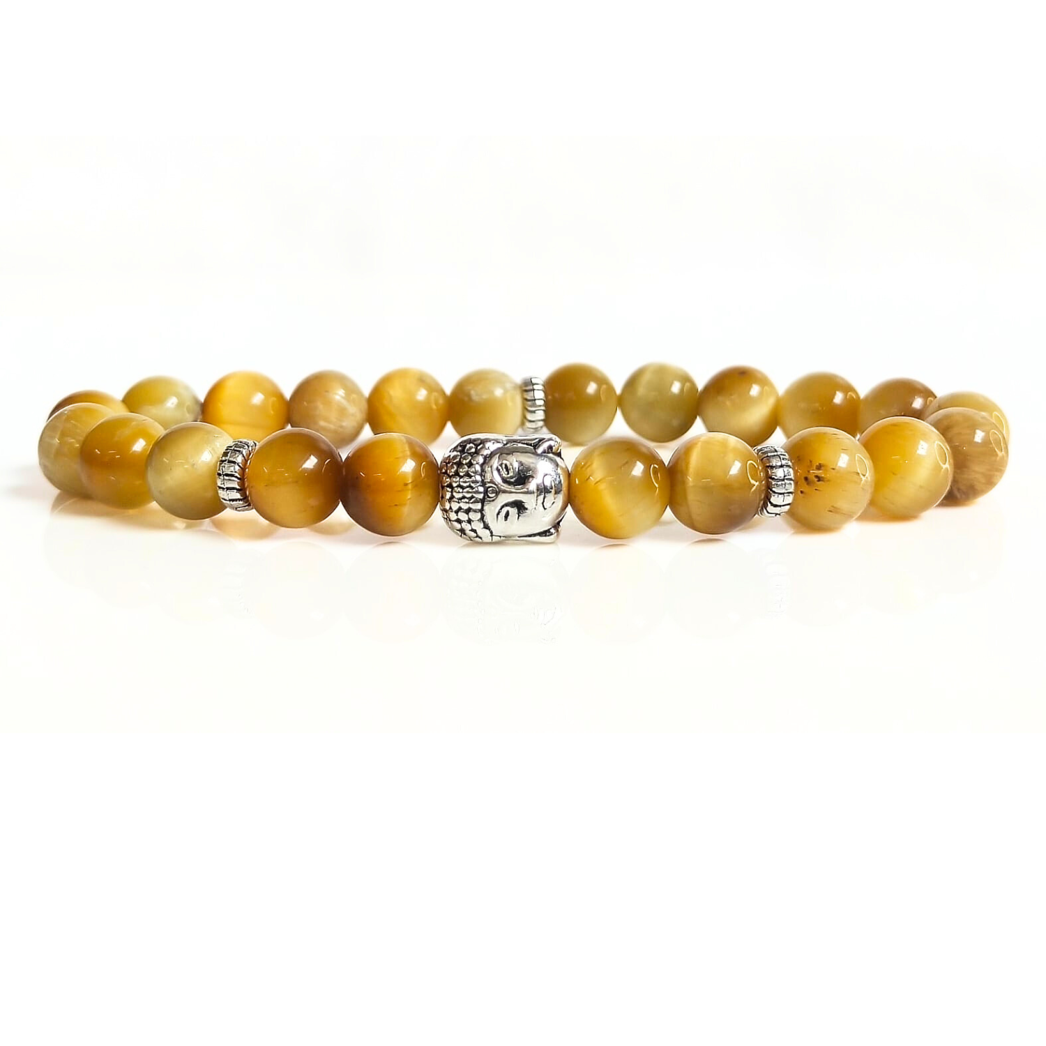 golden tiger eye Gold Tiger Eye With Buddha Head 8MM