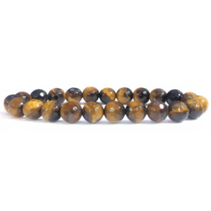 Tiger Eye Faceted Beads Bracelet