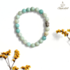 Green Amazonite With Buddha Head 8MM Bracelet