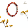 Red Sulemani Hakik With Buddha Head 8MM Bracelet