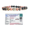 Rhodonite with Buddha Head 8MM Bracelet