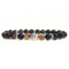 Sulemani Hakik With Buddha Head 8MM Bracelet