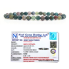 Indian Agate Faceted Beads Bracelet