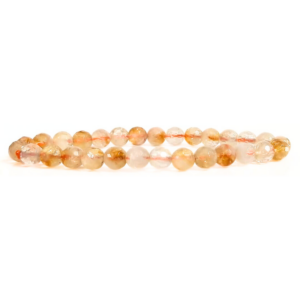 Citrine AAA Faceted Beads Bracelet