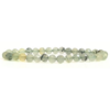 Prehnite Faceted Beads Bracelet