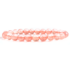 Cherry Quartz Faceted Beads Bracelet