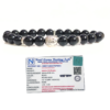 Black Obsidian Bracelet With Buddha Head 8MM