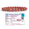 Red Jasper Faceted Beads Bracelet