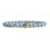 angelite Blue Angelite With Buddha Head 8MM Bracelet