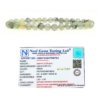 Prehnite Faceted Beads Bracelet