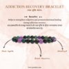 Addiction Recovery Gemstone Bracelet