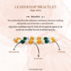 Leadership Gemstone Bracelet