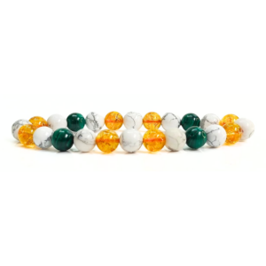 "Leadership Gemstone Bracelet for Confidence & Success"